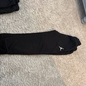 Black Joggers with Logo